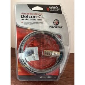 Targus Defcon CL   Cable Lock New Sealed